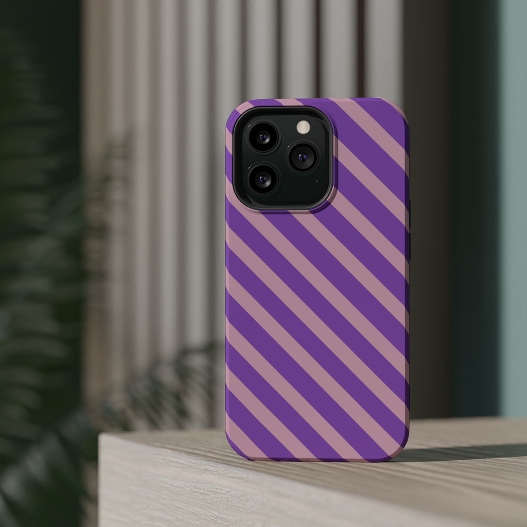 Purple Diagonal Stripe VOXY - Magnetic Impact