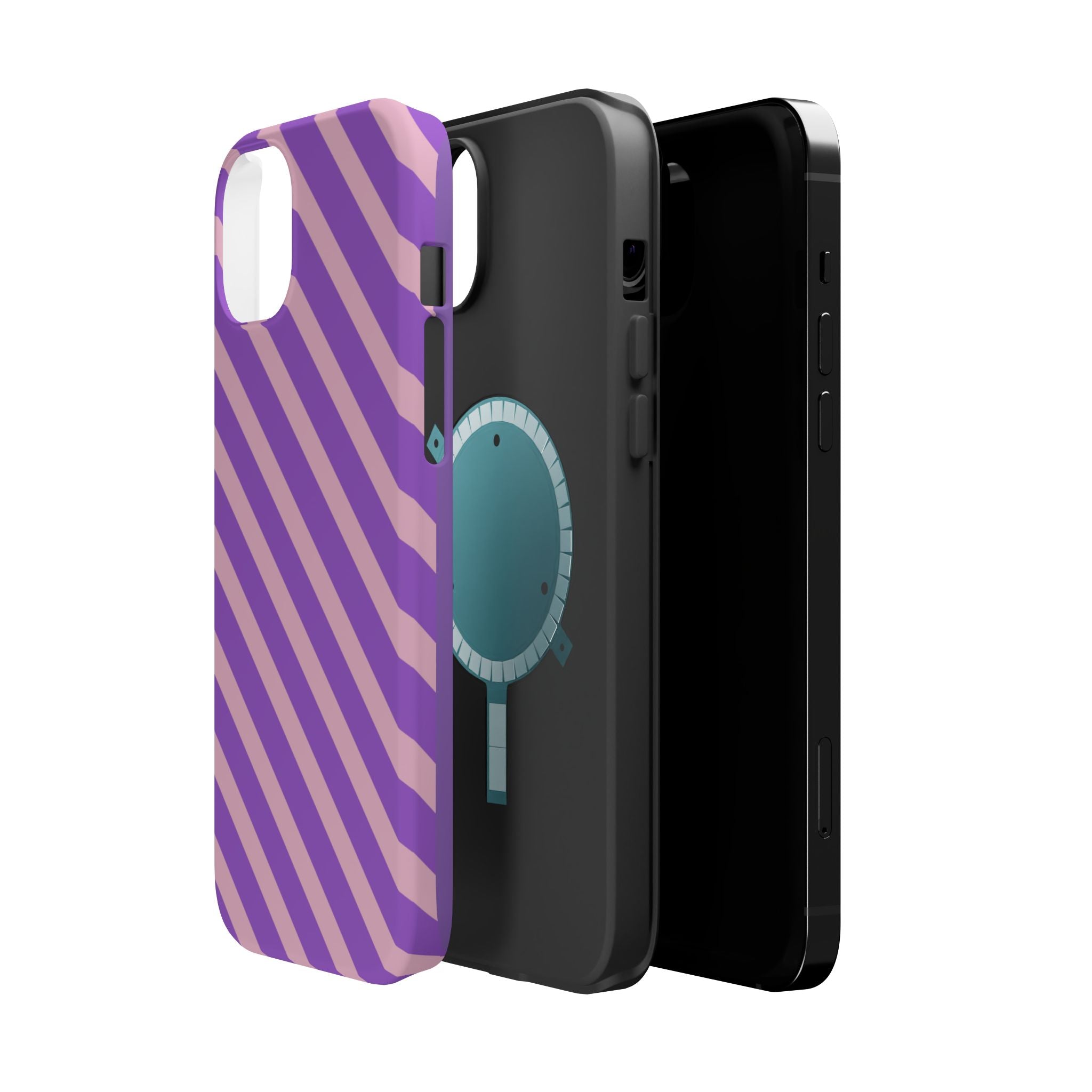 Purple Diagonal Stripe VOXY - Magnetic Impact