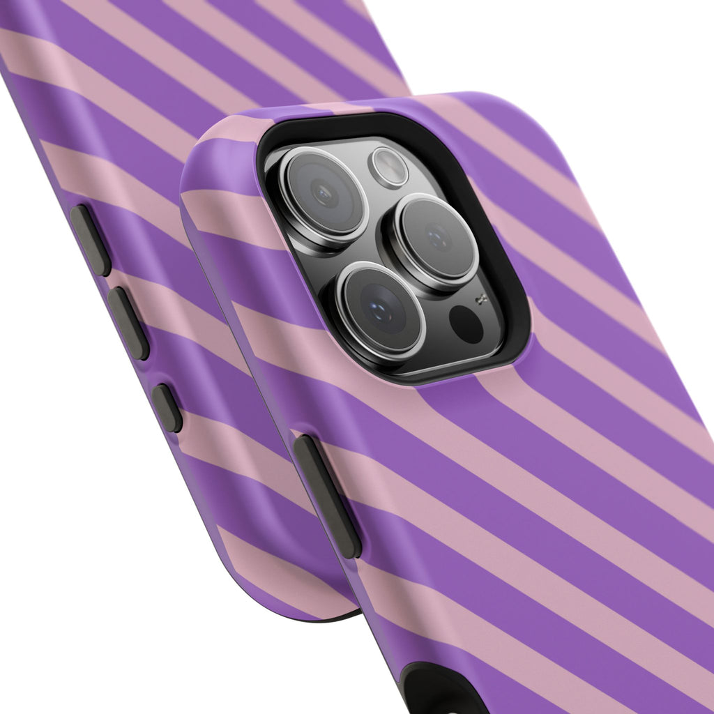 Purple Diagonal Stripe VOXY - Magnetic Impact