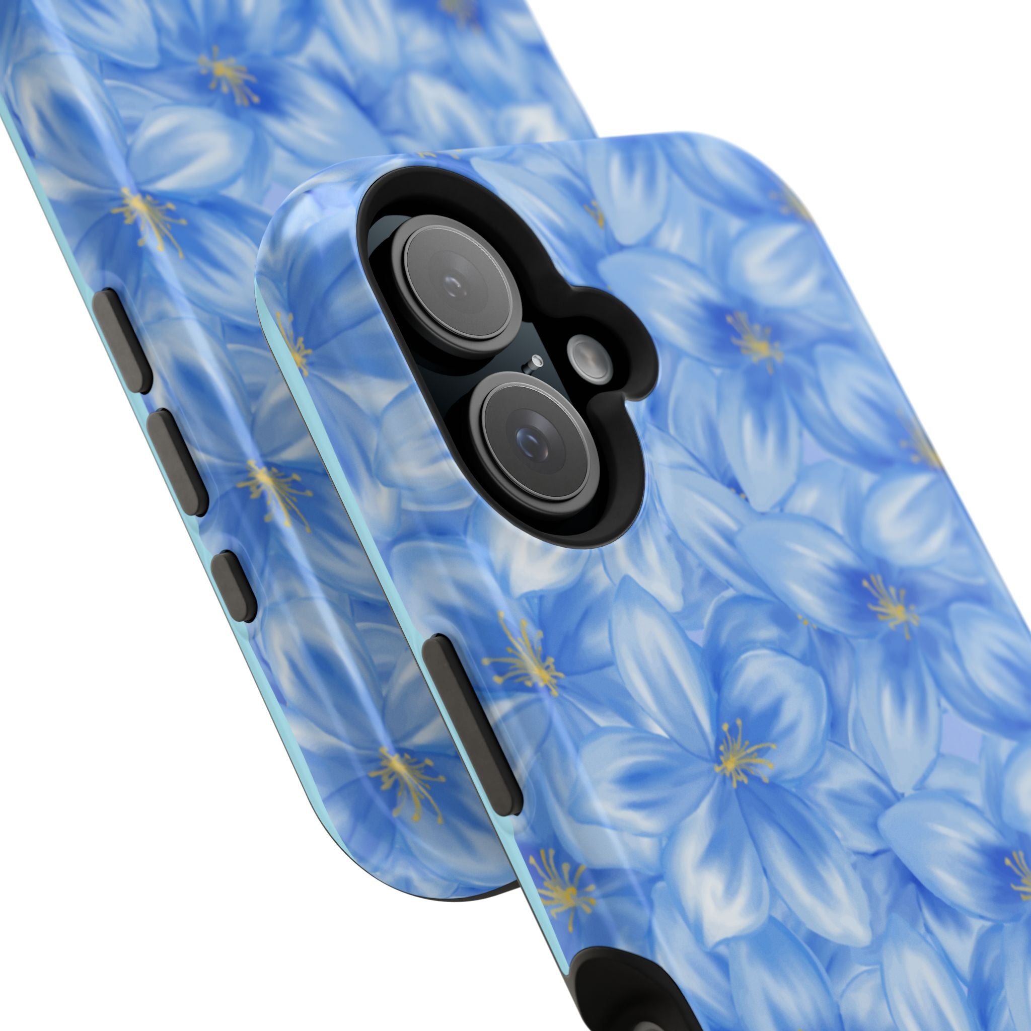 Blue Floral VOXY - Magnetic Impact-Resistant
