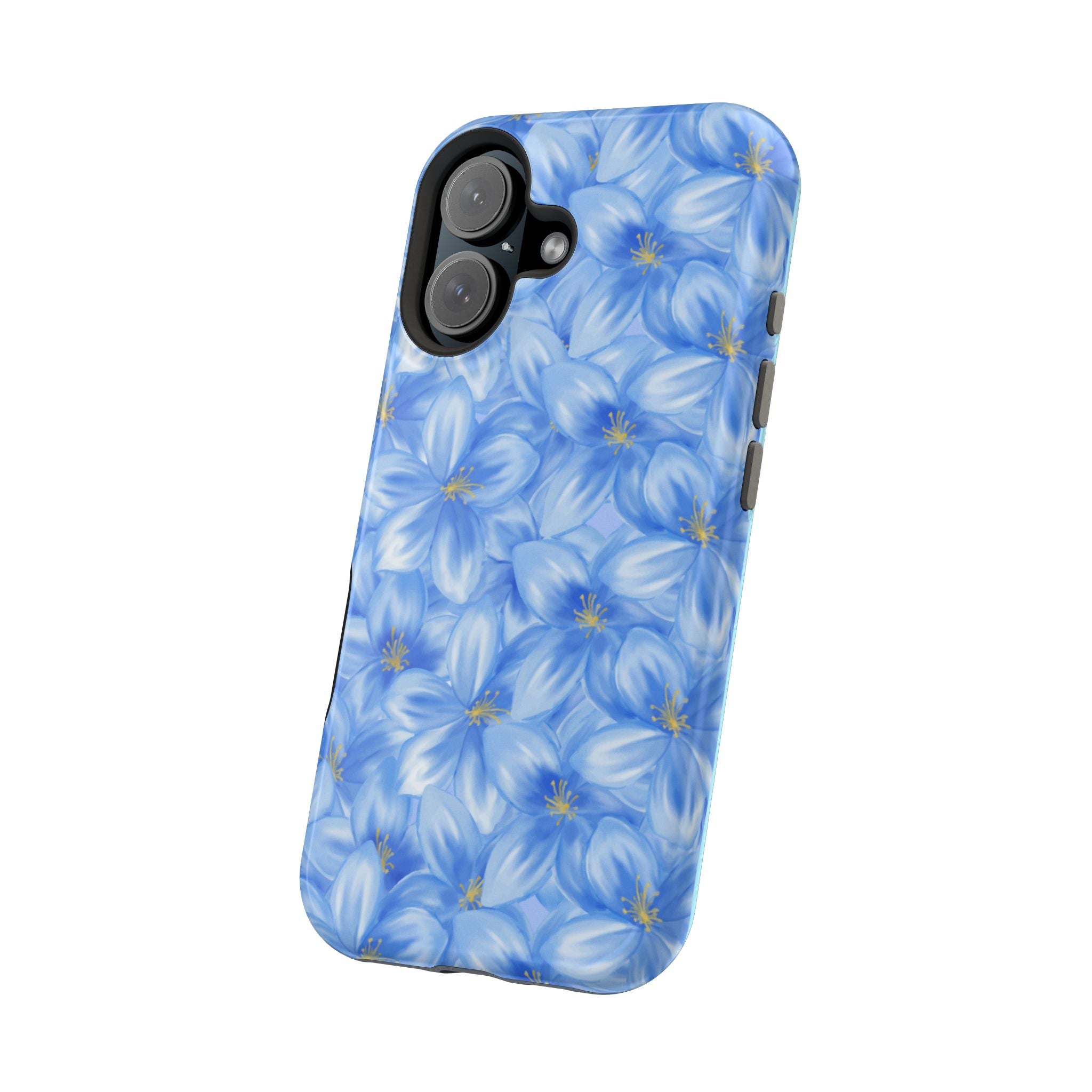 Blue Floral VOXY - Magnetic Impact-Resistant