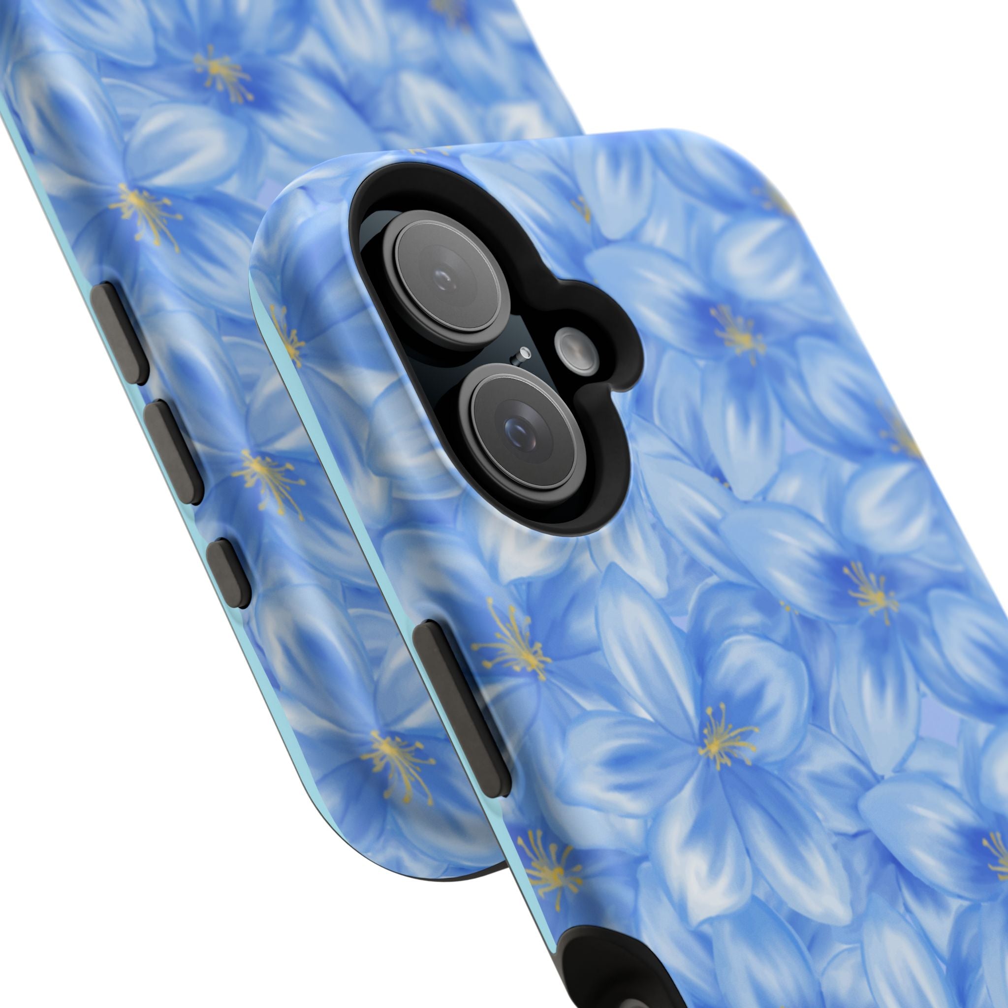 Blue Floral VOXY - Magnetic Impact-Resistant