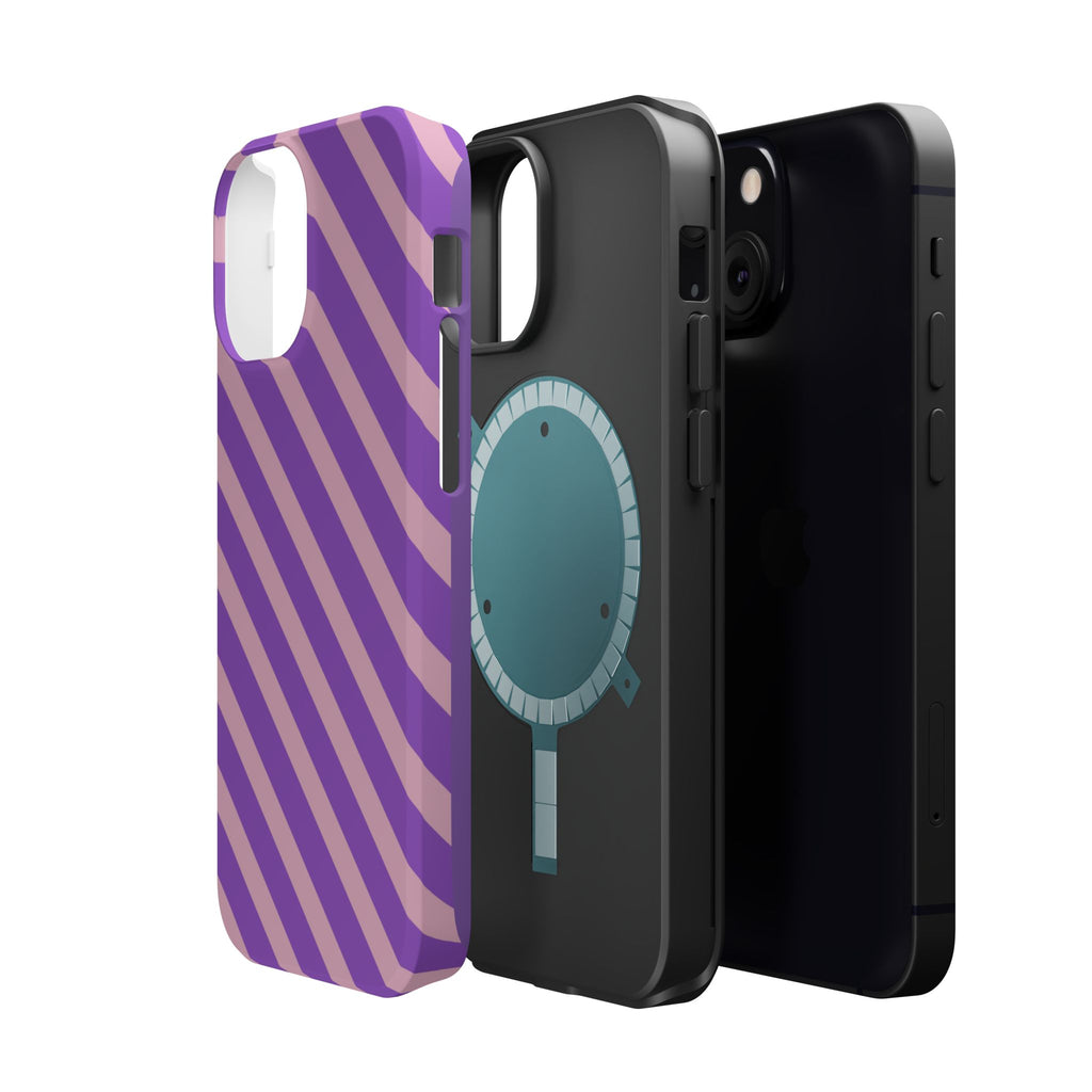 Purple Diagonal Stripe VOXY - Magnetic Impact