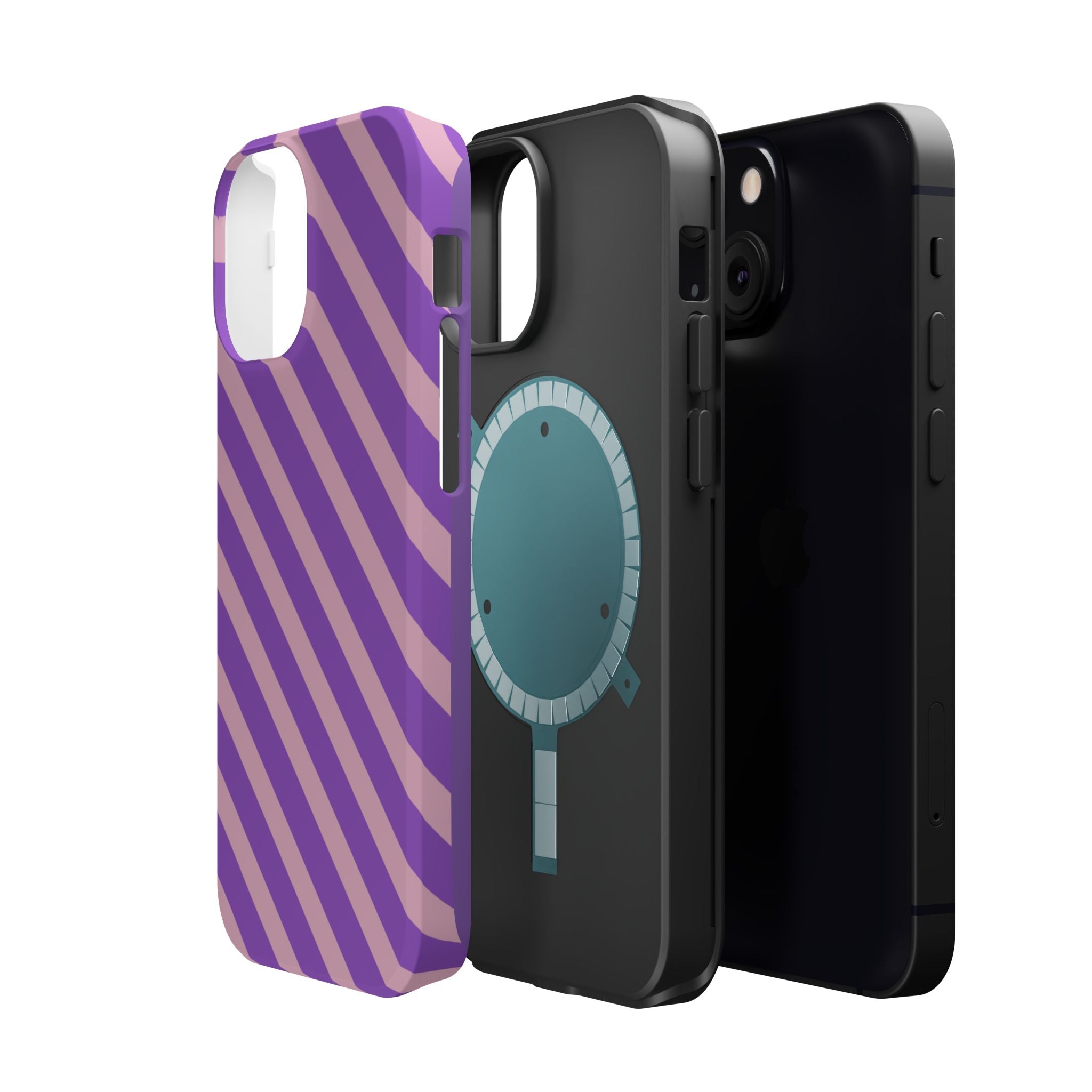 Purple Diagonal Stripe VOXY - Magnetic Impact