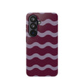 Burgundy Wave Pattern VOXY— Magnetic Impact-Resistant