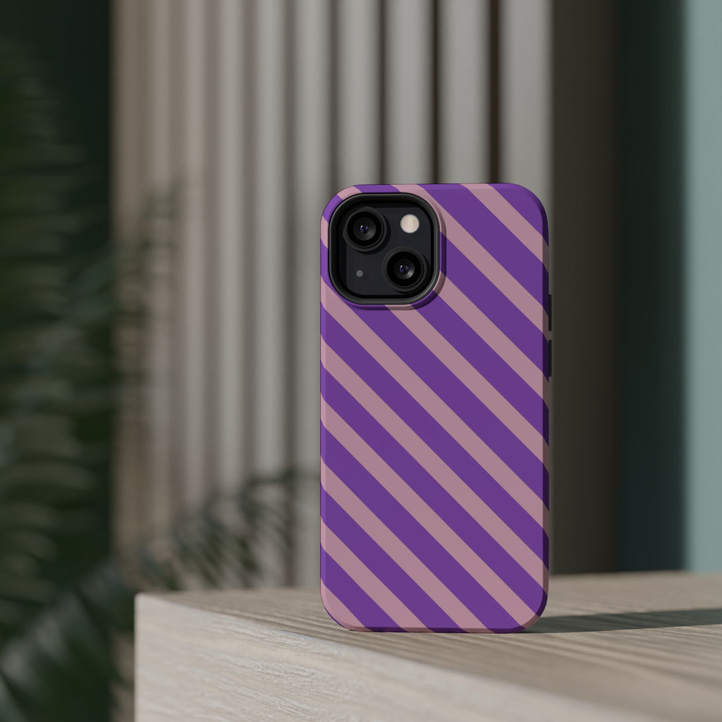 Purple Diagonal Stripe VOXY - Magnetic Impact
