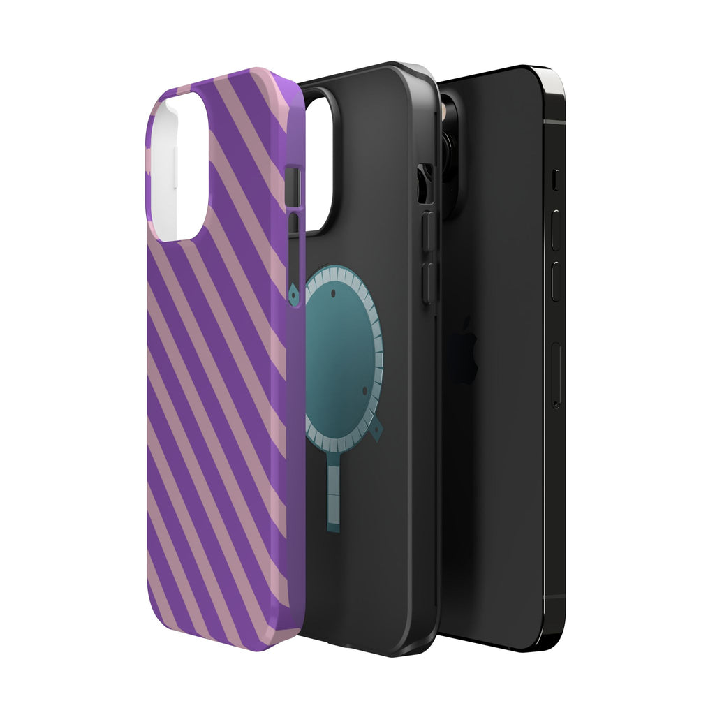 Purple Diagonal Stripe VOXY - Magnetic Impact