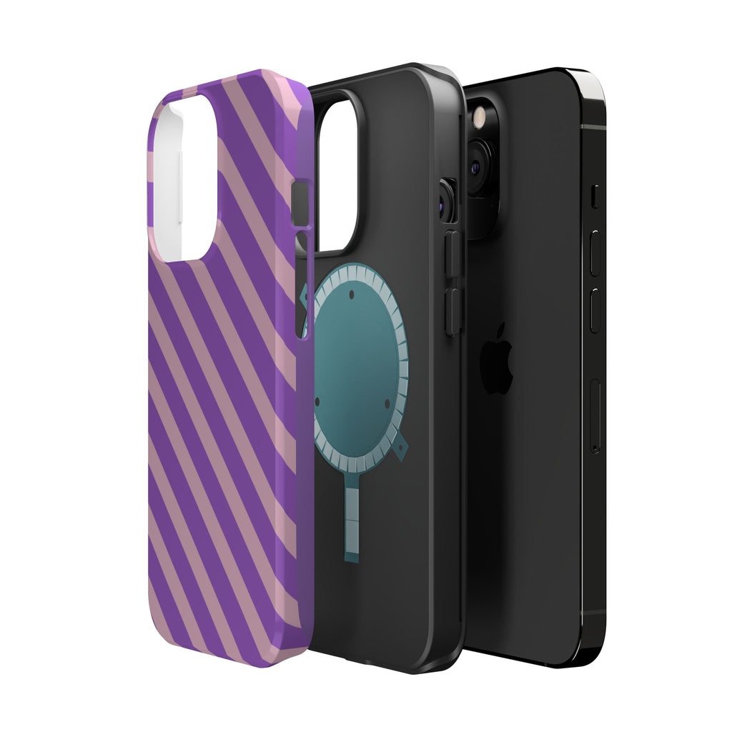 Purple Diagonal Stripe VOXY - Magnetic Impact