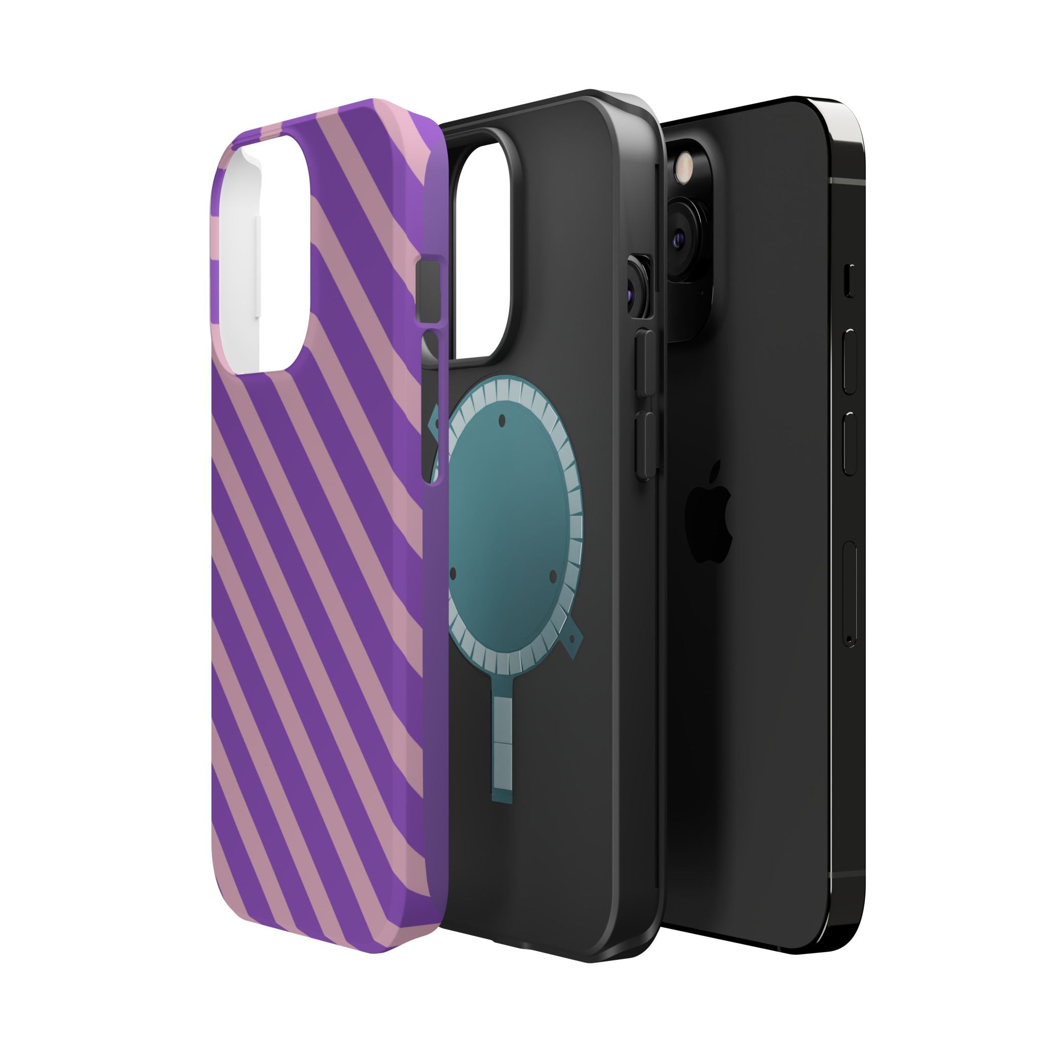 Purple Diagonal Stripe VOXY - Magnetic Impact