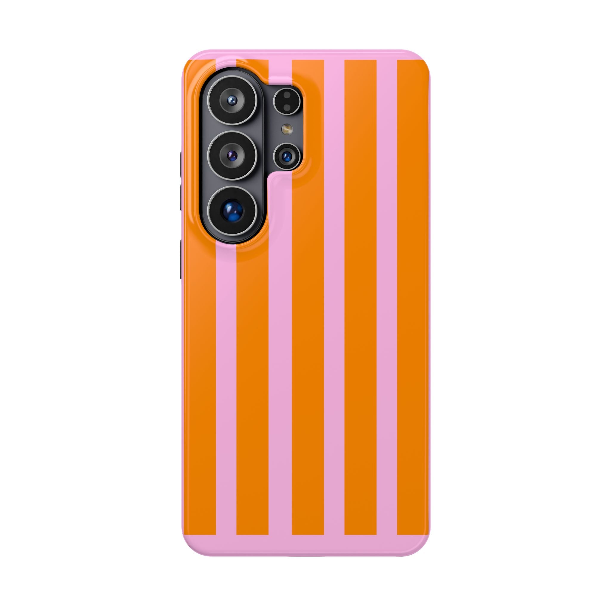 Orange & Pink Bold Stripe VOXY - Magnetic Impact-Resistant