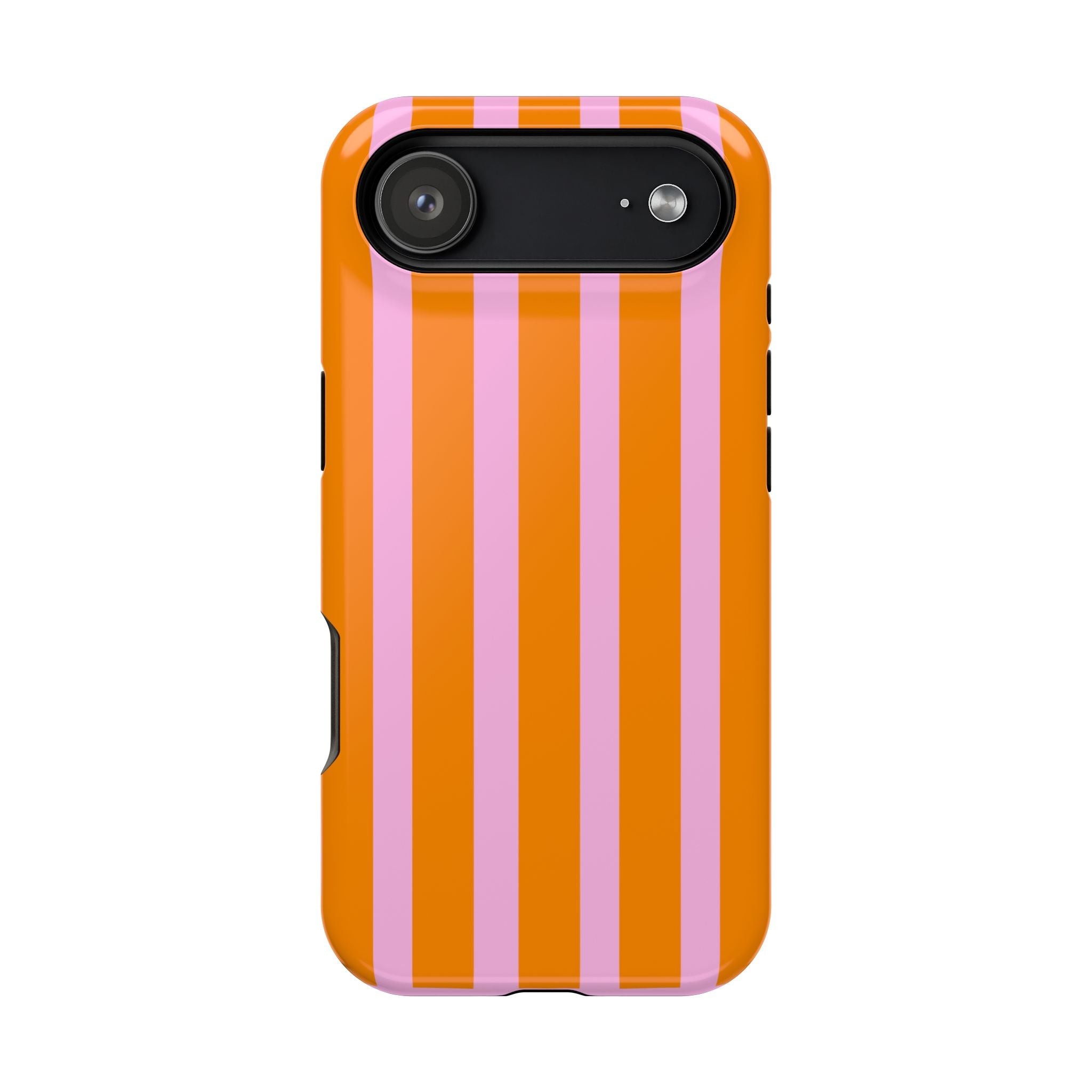 Orange & Pink Bold Stripe VOXY - Magnetic Impact-Resistant