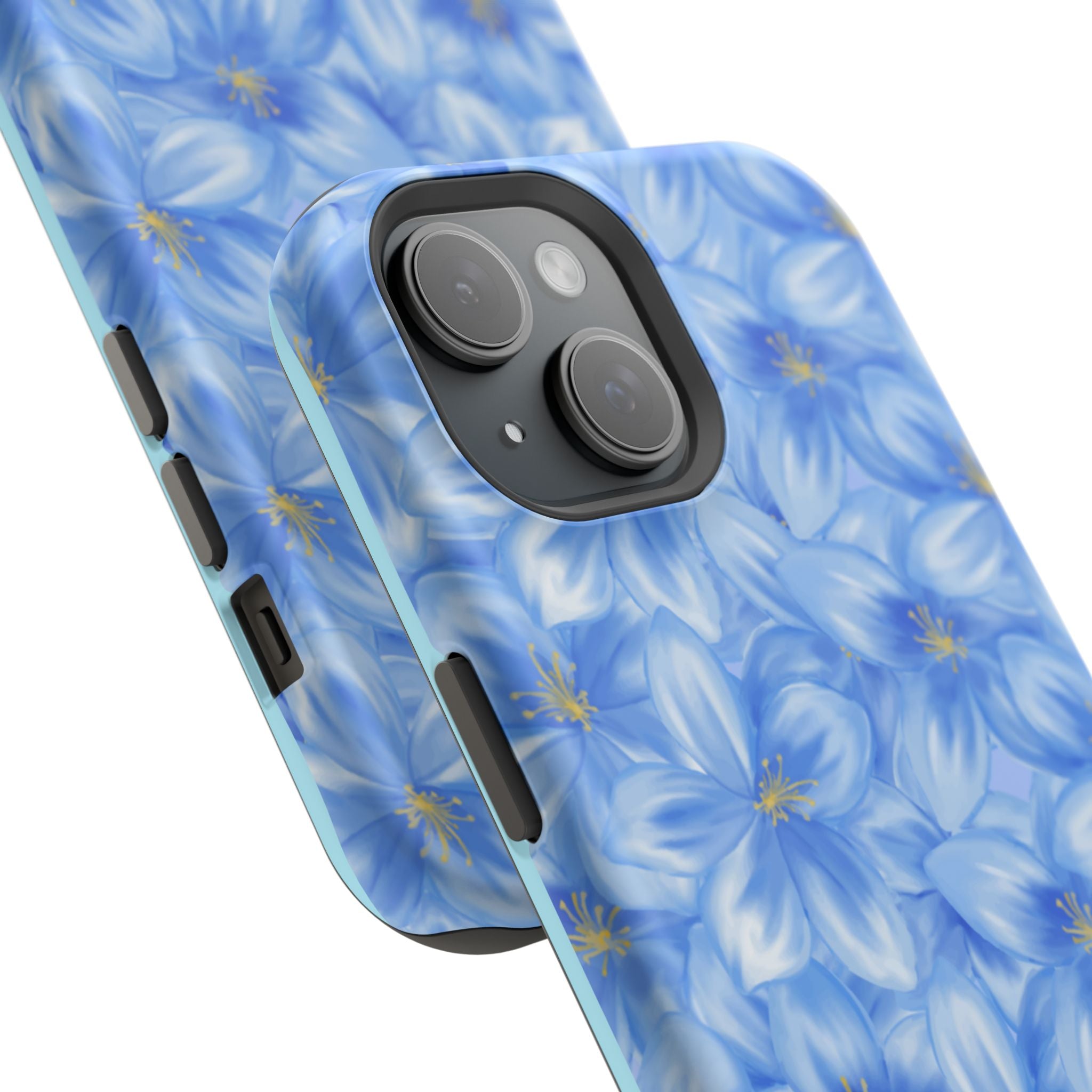 Blue Floral VOXY - Magnetic Impact-Resistant