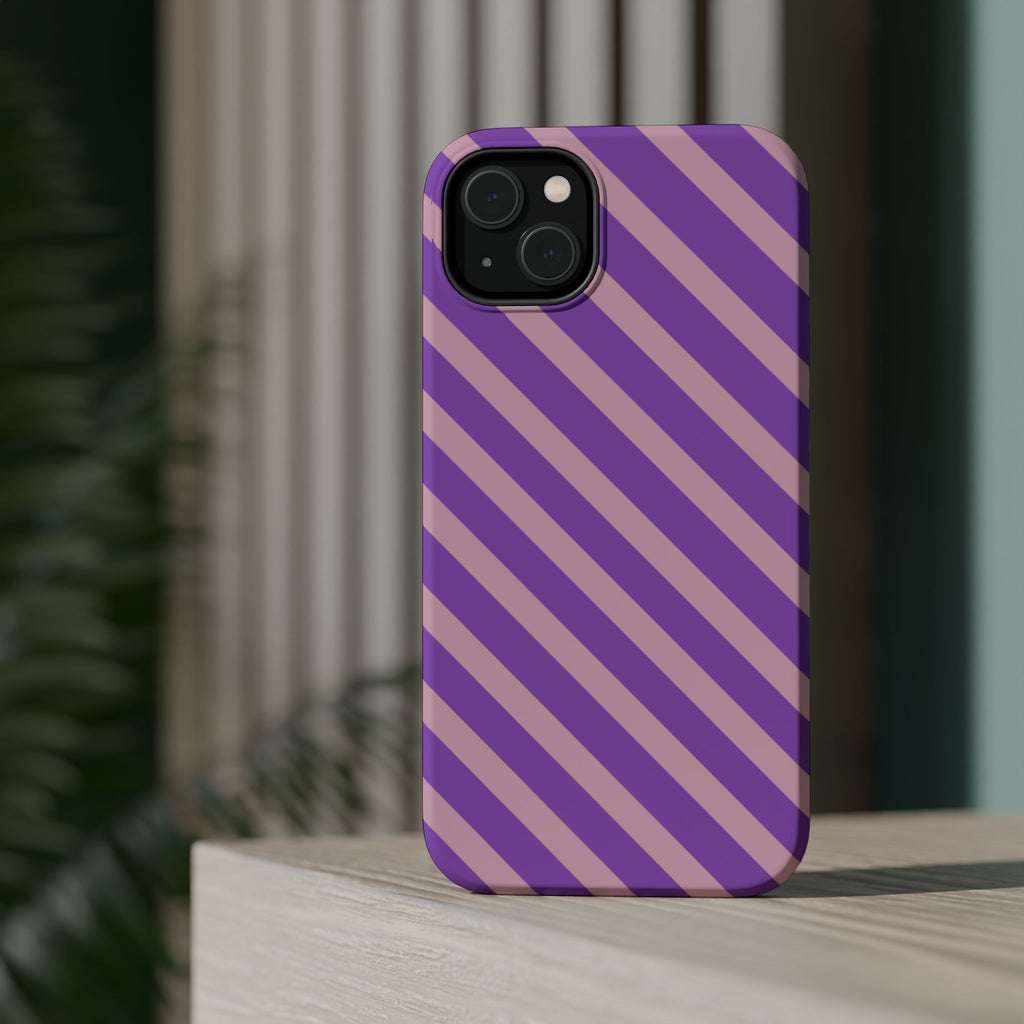 Purple Diagonal Stripe VOXY - Magnetic Impact