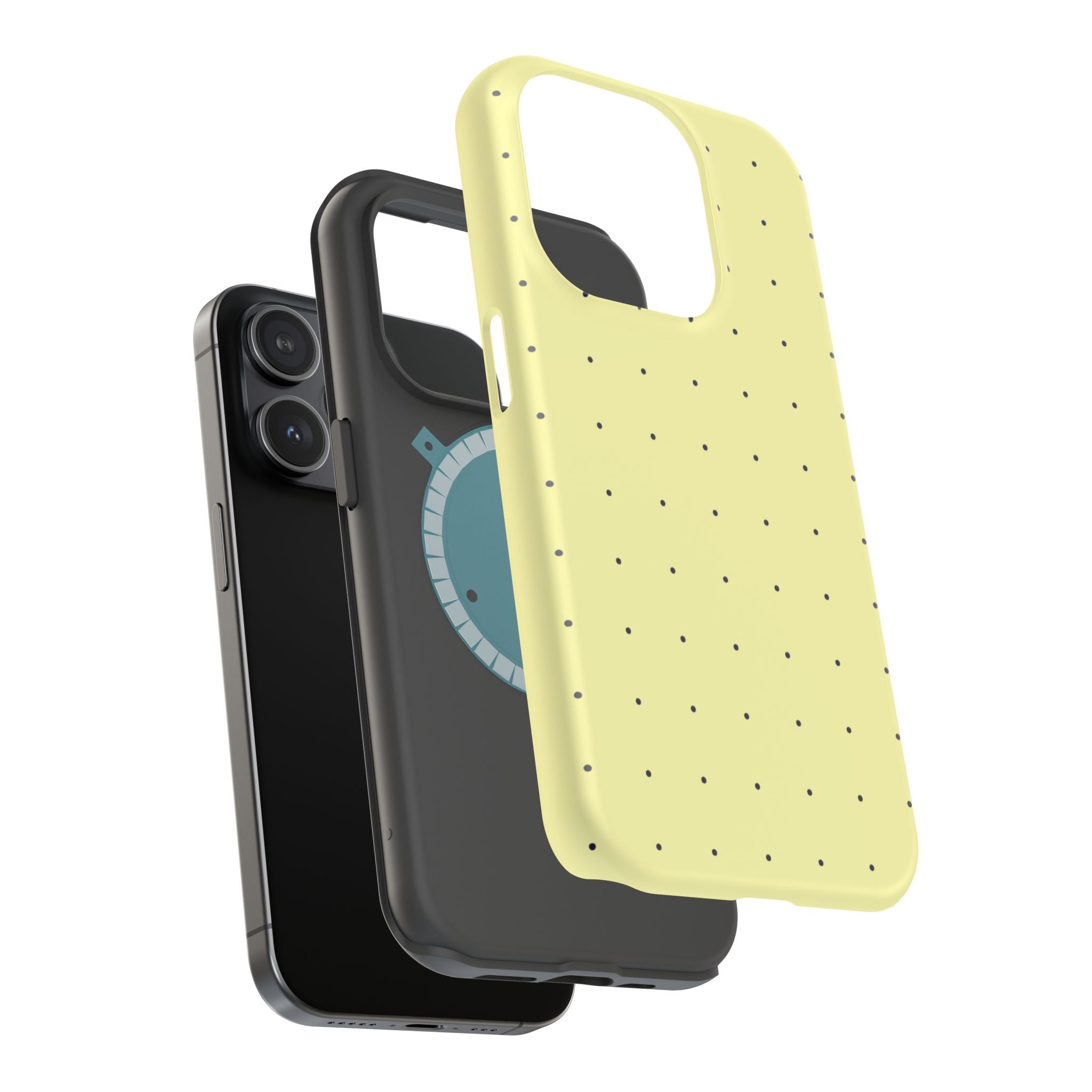Yellow Dotted VOXY — Magnetic Impact-Resistant