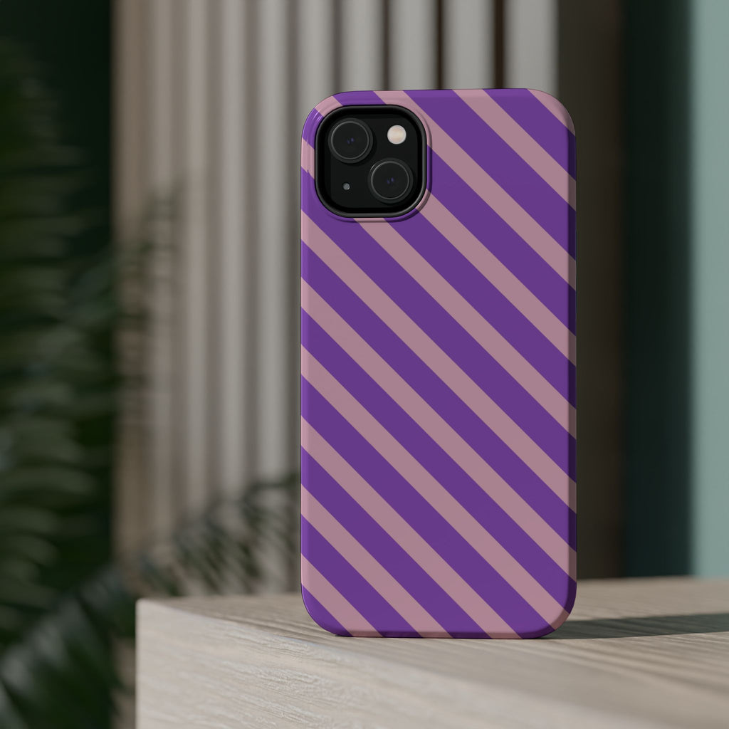 Purple Diagonal Stripe VOXY - Magnetic Impact