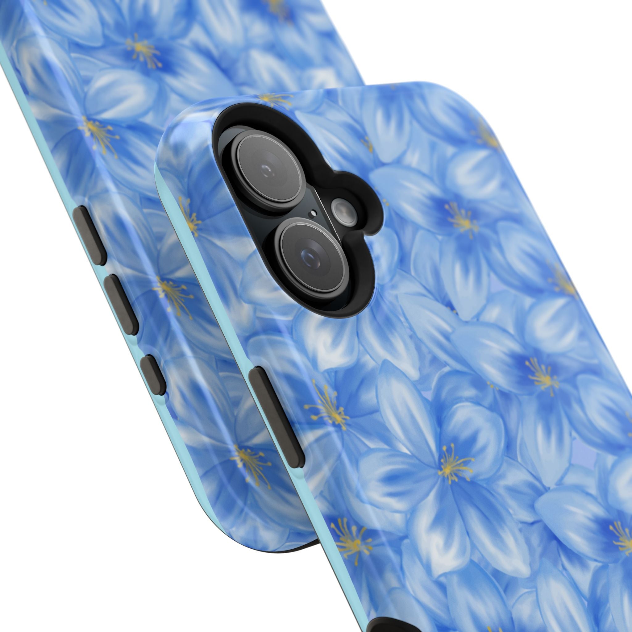 Blue Floral VOXY - Magnetic Impact-Resistant