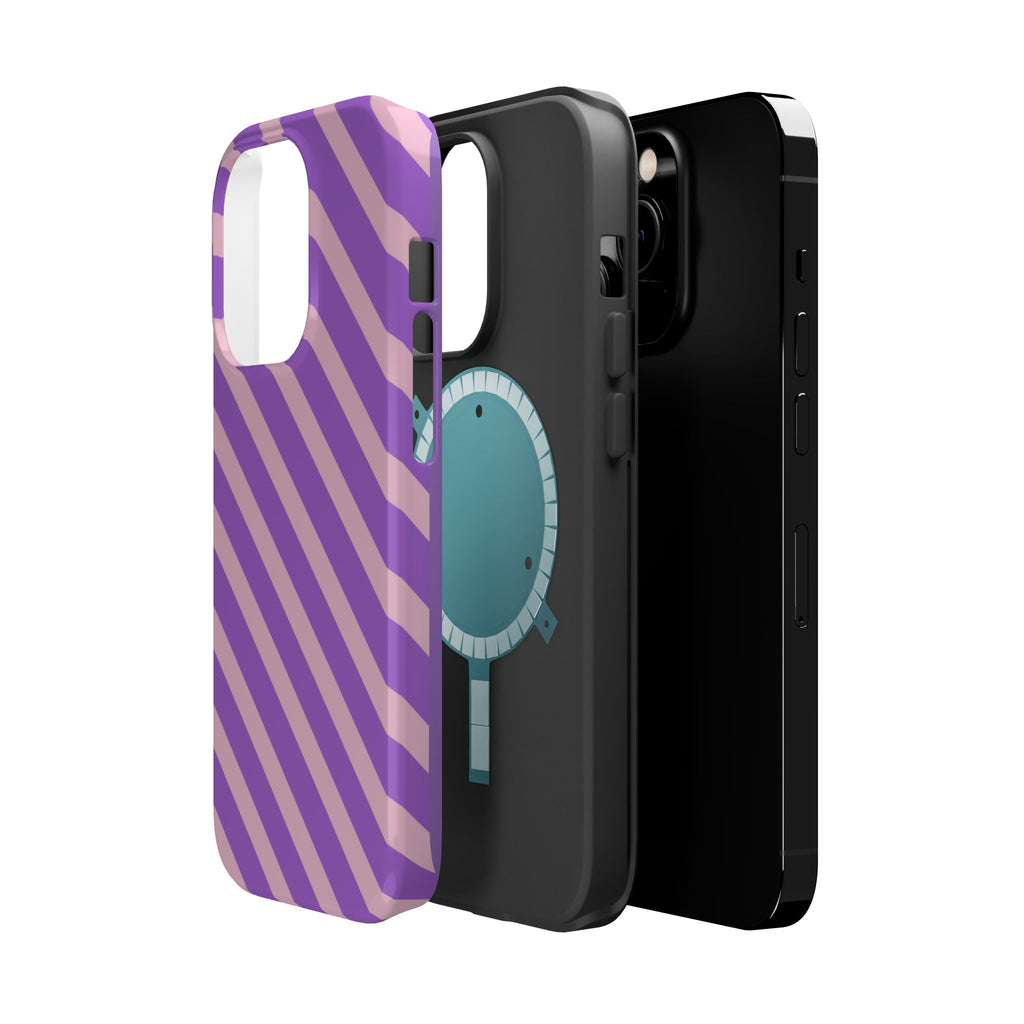 Purple Diagonal Stripe VOXY - Magnetic Impact