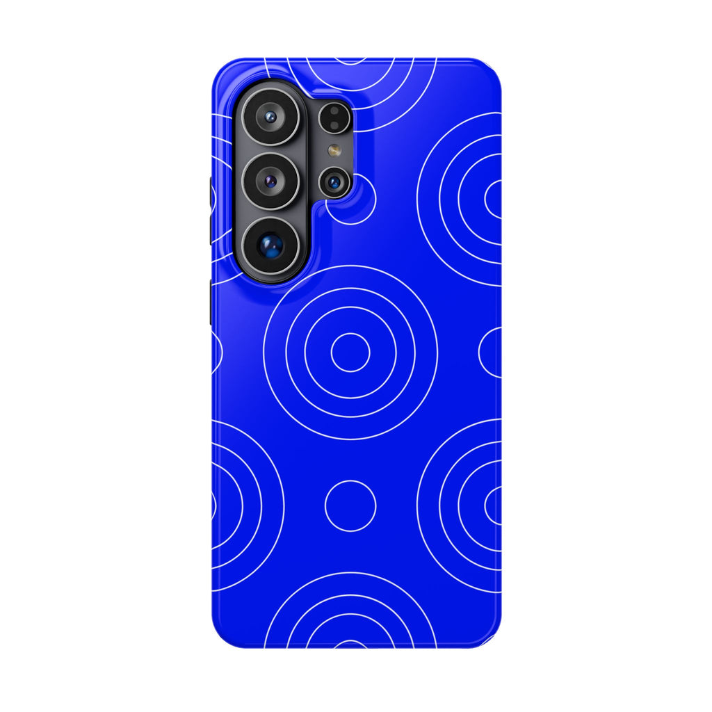 Blue Concentric Circles VOXY  — Magnetic Impact-Resistant