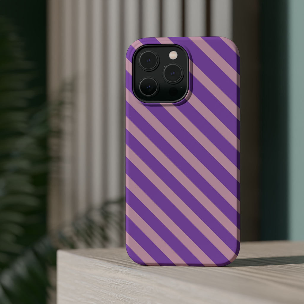 Purple Diagonal Stripe VOXY - Magnetic Impact