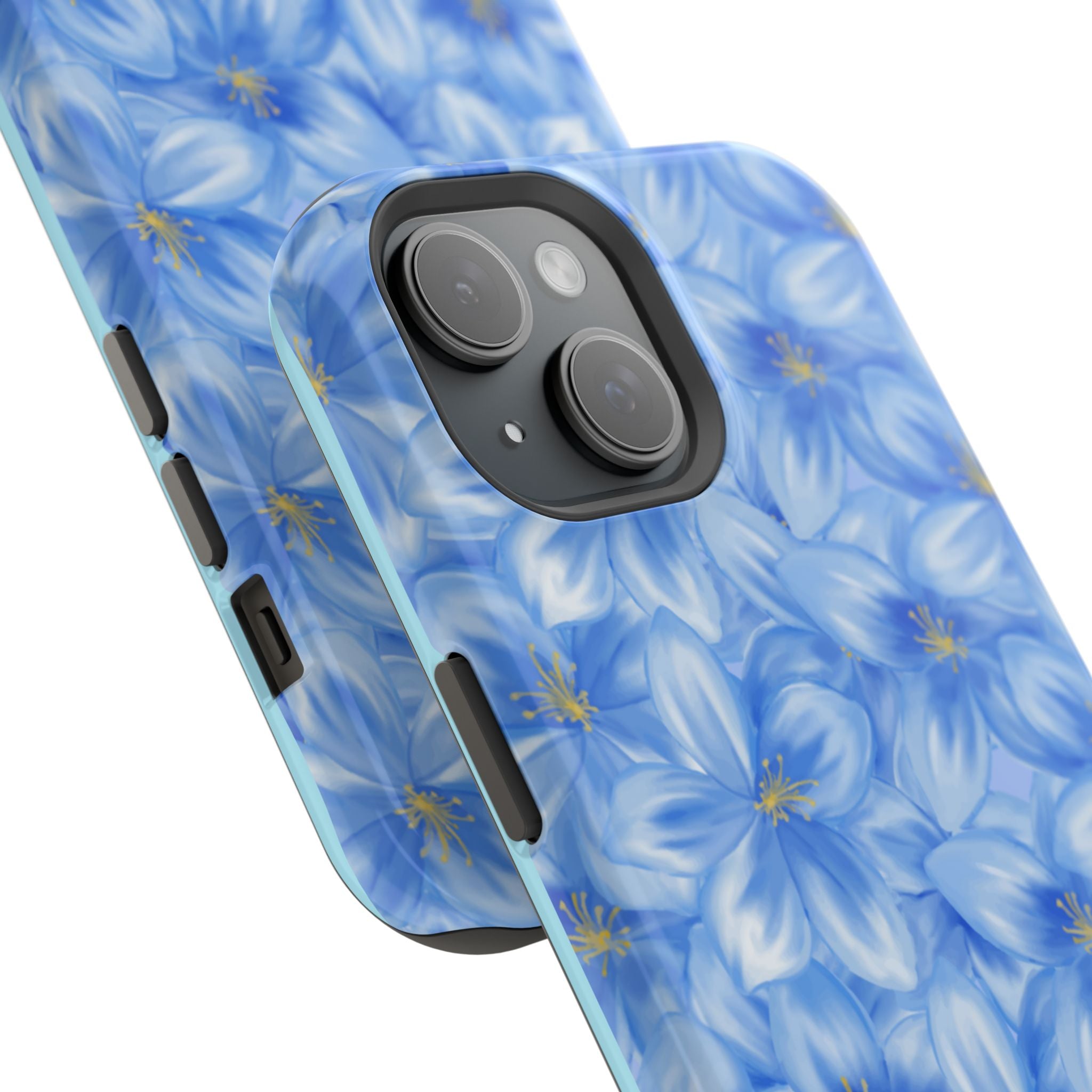 Blue Floral VOXY - Magnetic Impact-Resistant