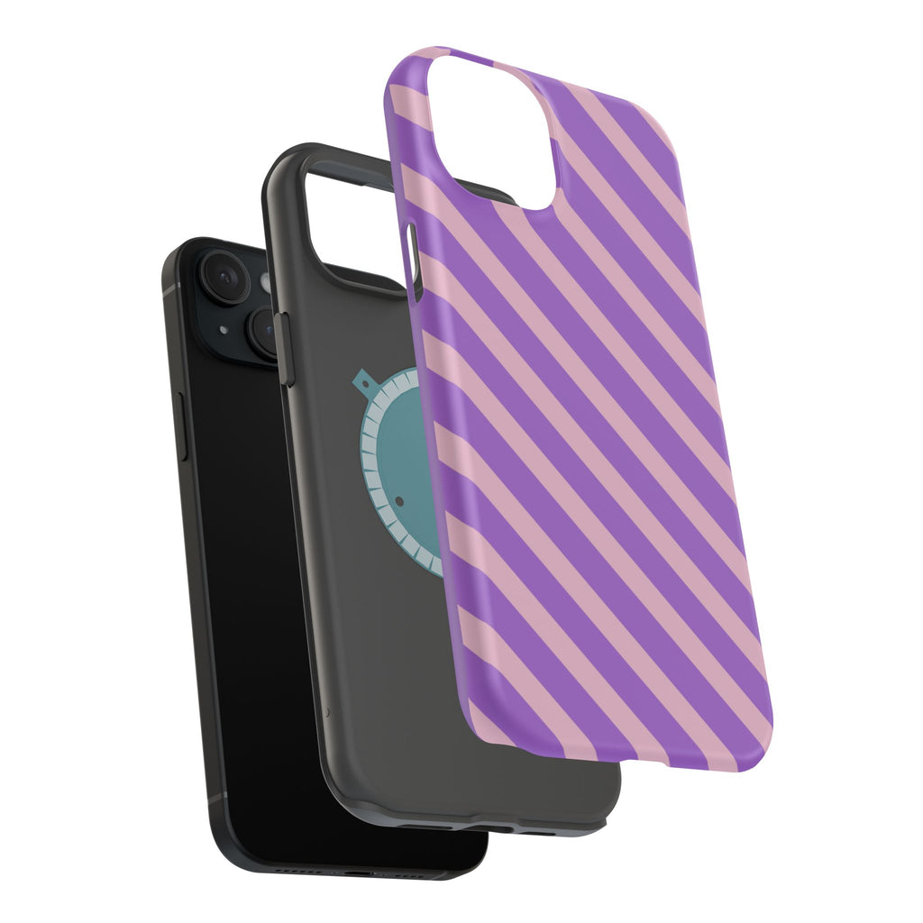 Purple Diagonal Stripe VOXY - Magnetic Impact