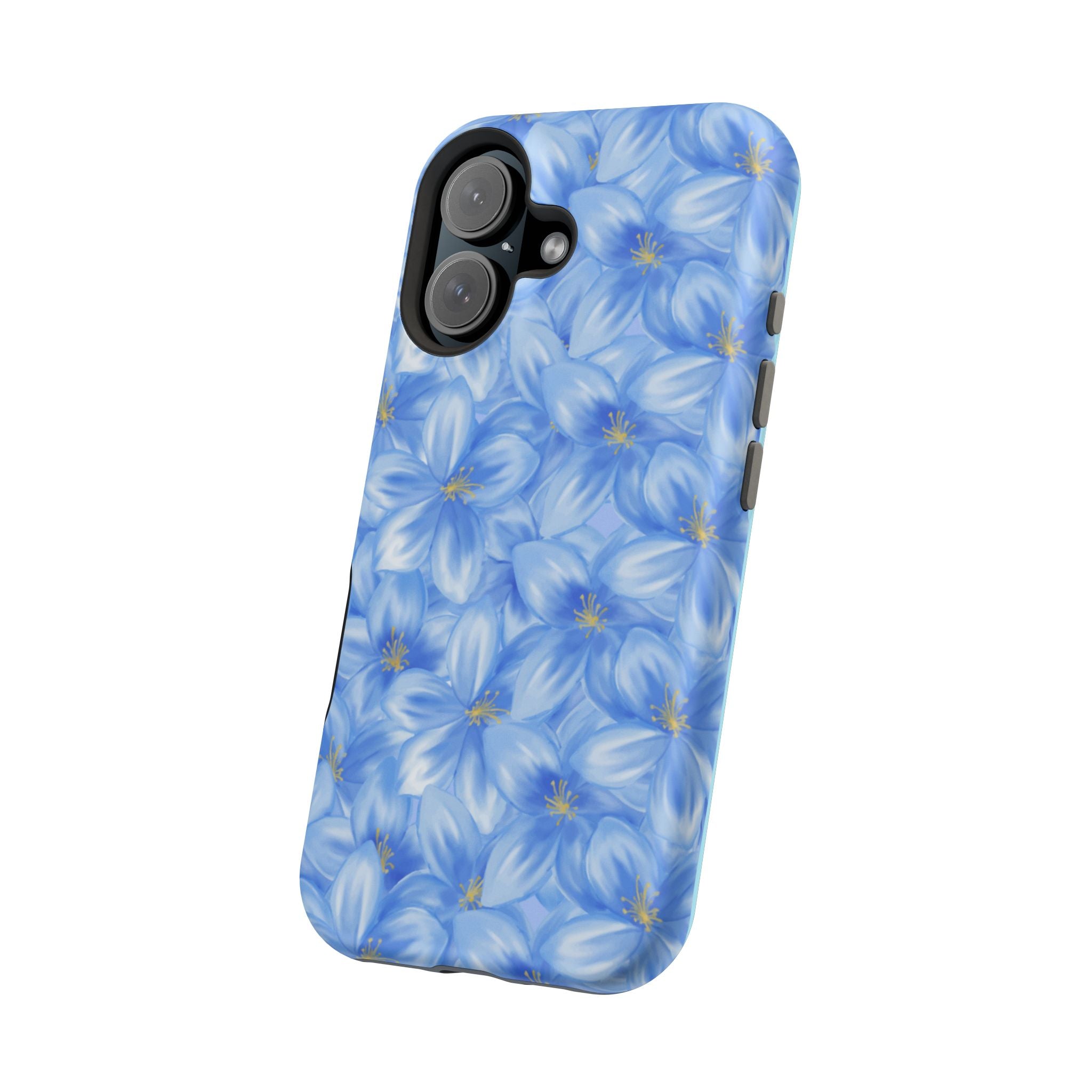 Blue Floral VOXY - Magnetic Impact-Resistant