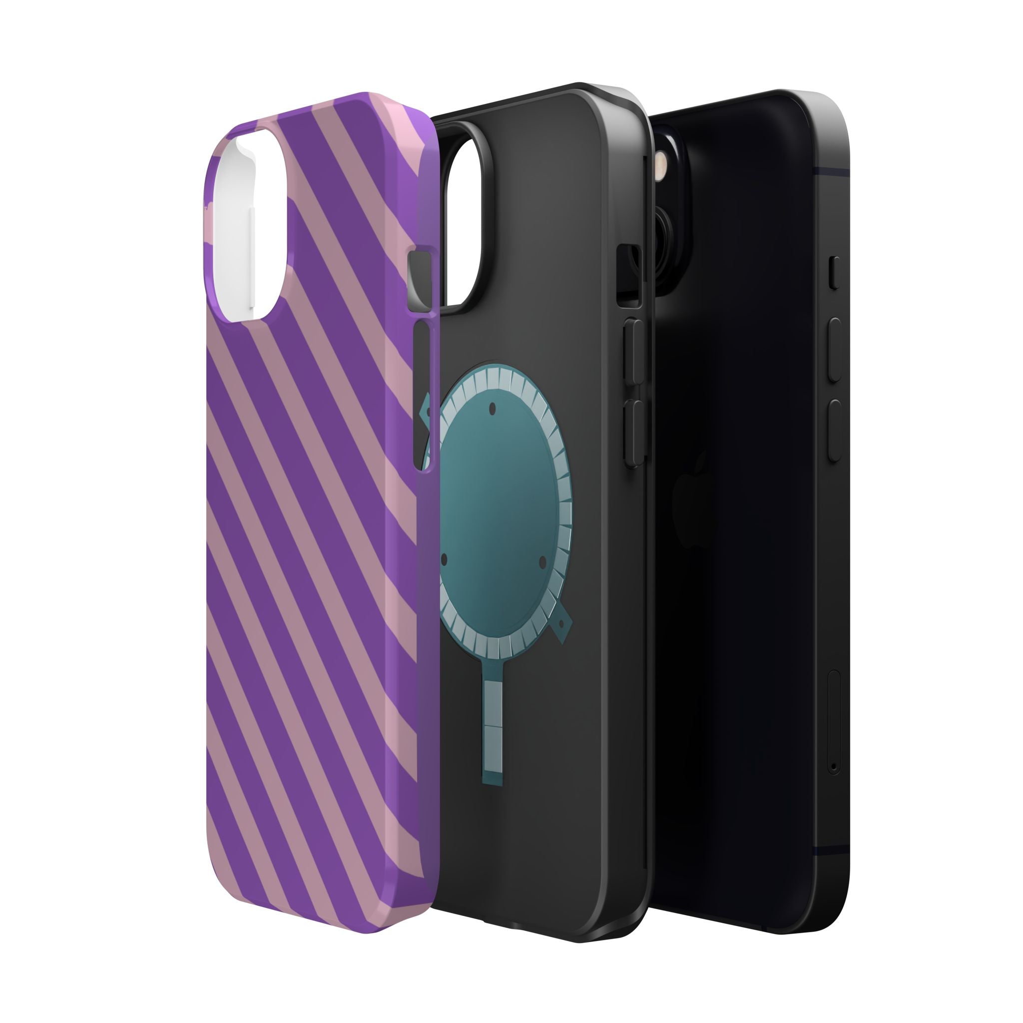 Purple Diagonal Stripe VOXY - Magnetic Impact
