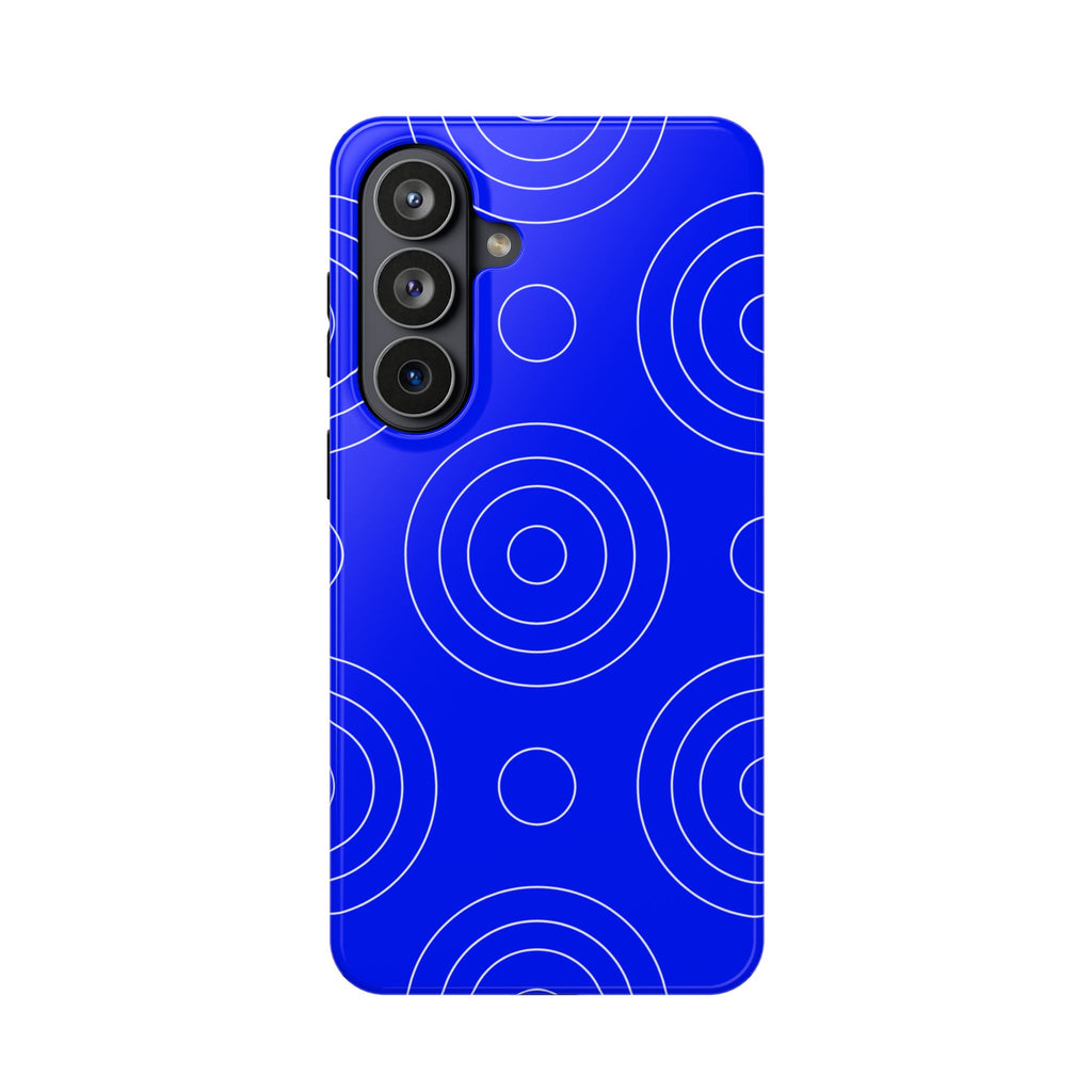 Blue Concentric Circles VOXY  — Magnetic Impact-Resistant