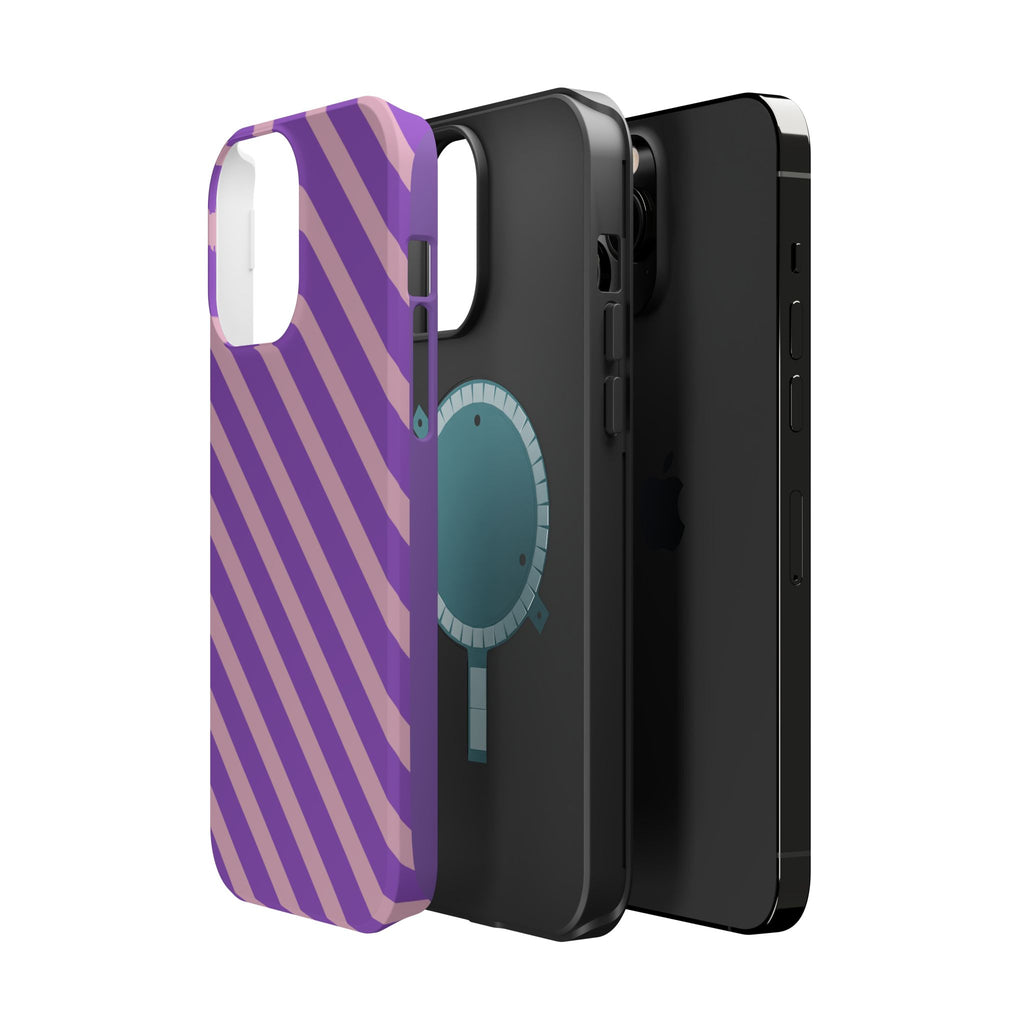 Purple Diagonal Stripe VOXY - Magnetic Impact