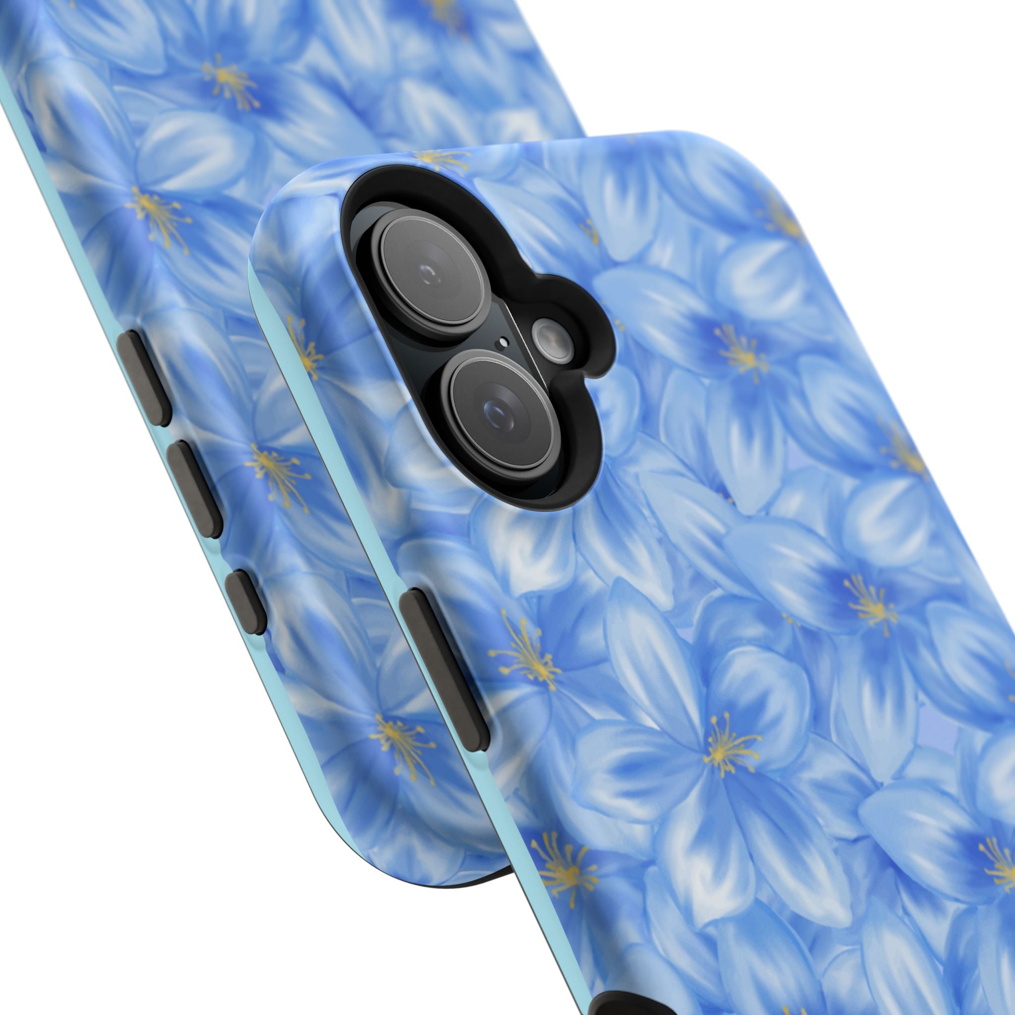Blue Floral VOXY - Magnetic Impact-Resistant
