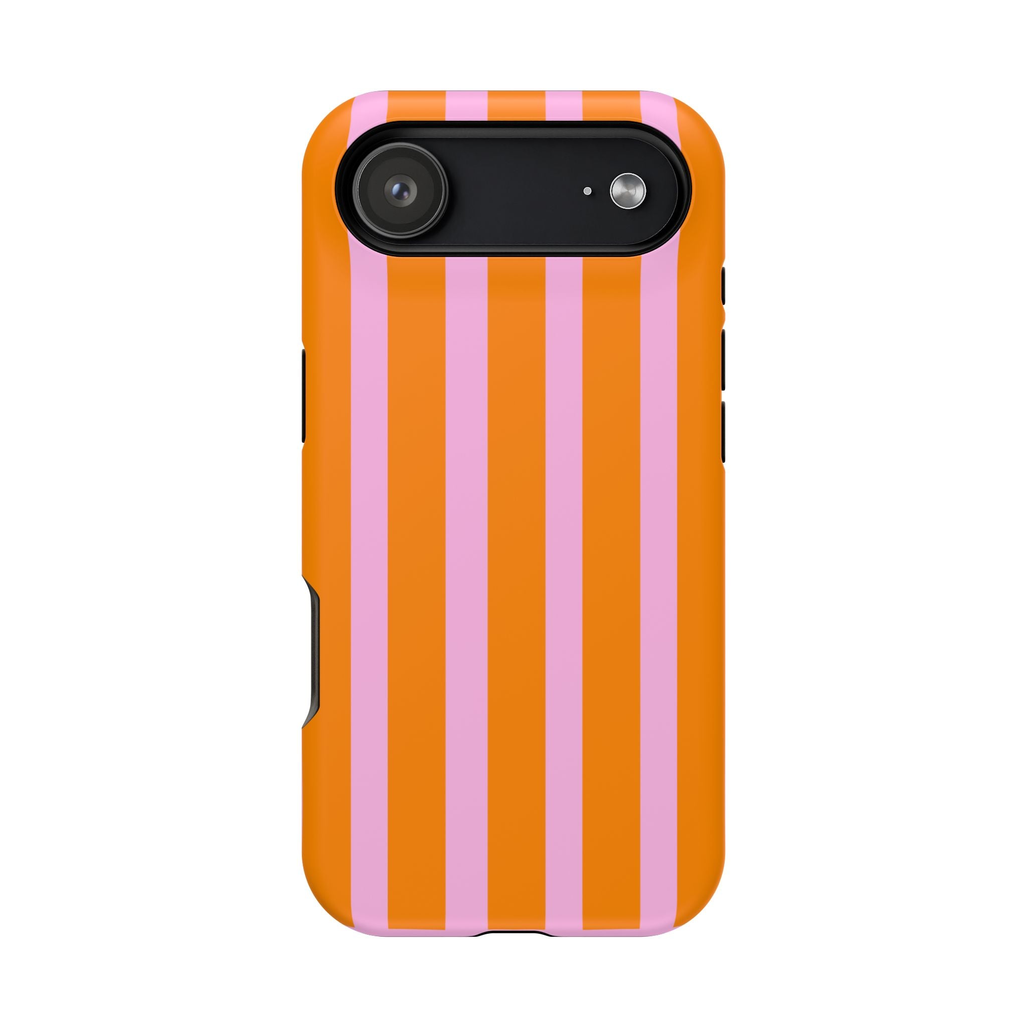 Orange & Pink Bold Stripe VOXY - Magnetic Impact-Resistant