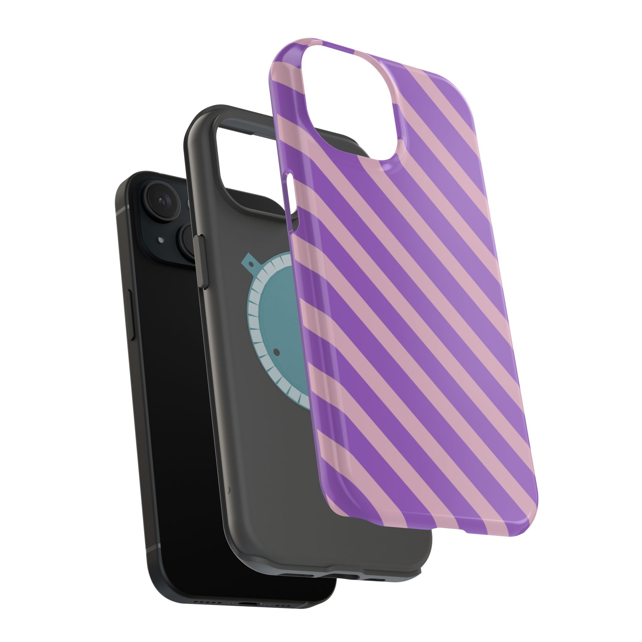 Purple Diagonal Stripe VOXY - Magnetic Impact